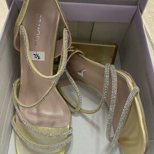 Gold heels